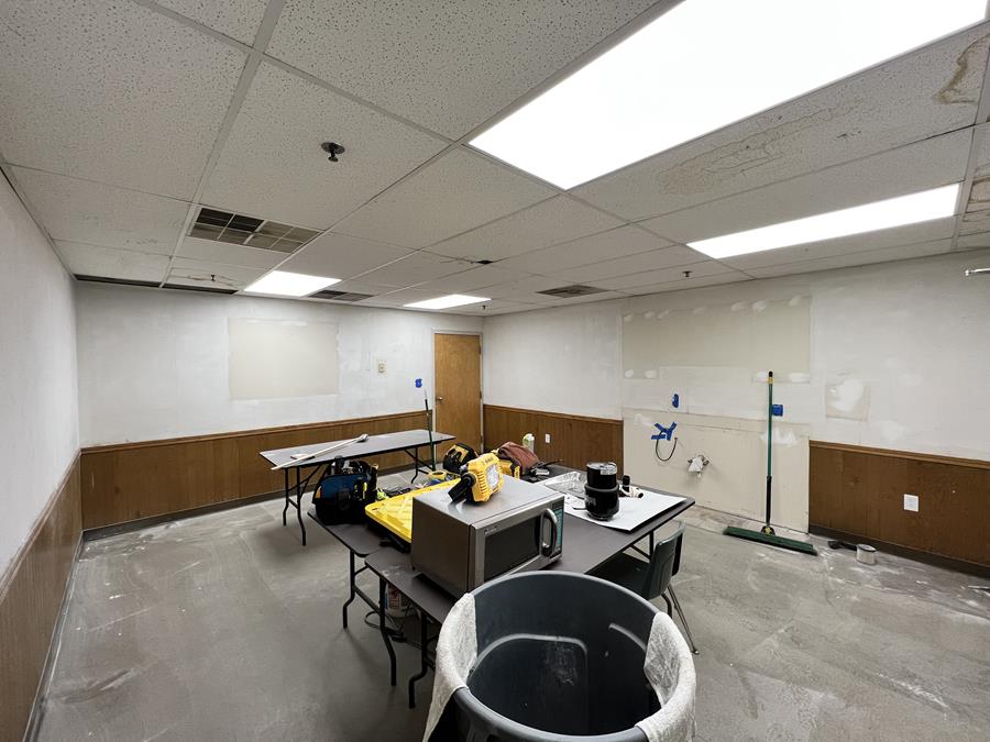 Tekton Construction Services Restroom & Conference Room During